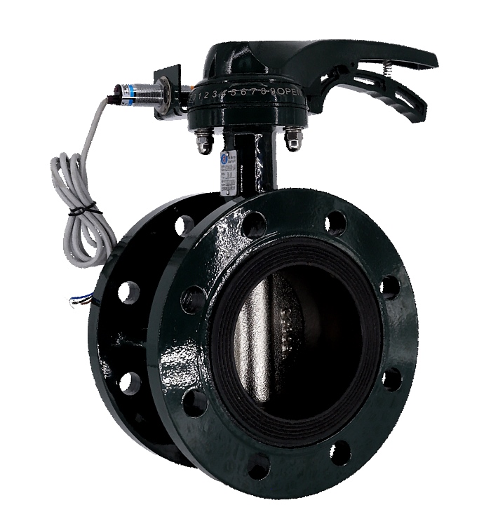 法蘭式發(fā)訊手柄蝶閥