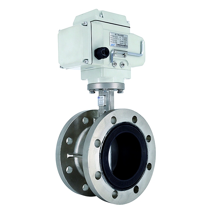 不銹鋼法蘭式電動(dòng)蝶閥 不銹鋼法蘭式電動(dòng)蝶閥