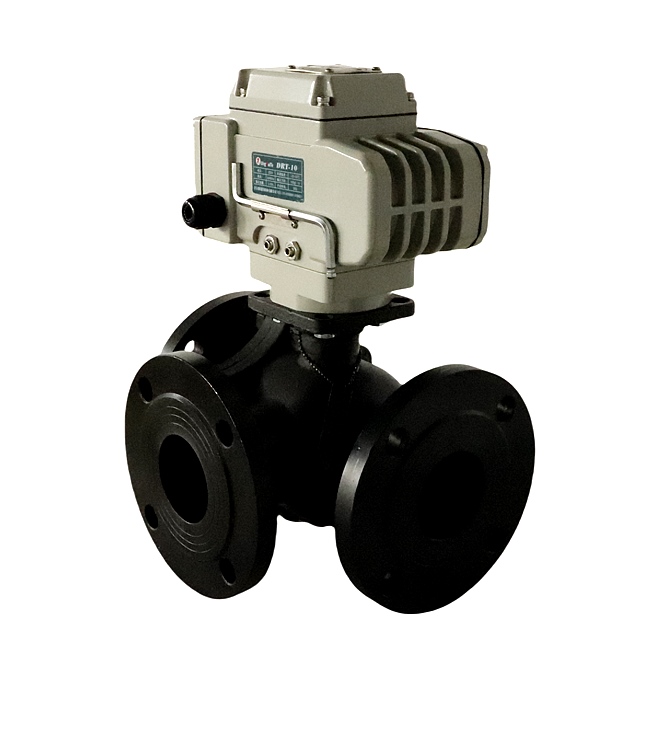 法蘭式電動(dòng)三通球閥 法蘭式電動(dòng)三通球閥