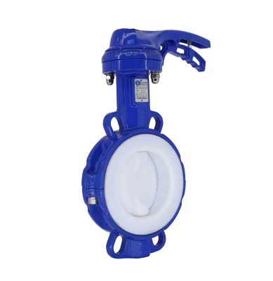 全襯對(duì)夾式手柄蝶閥