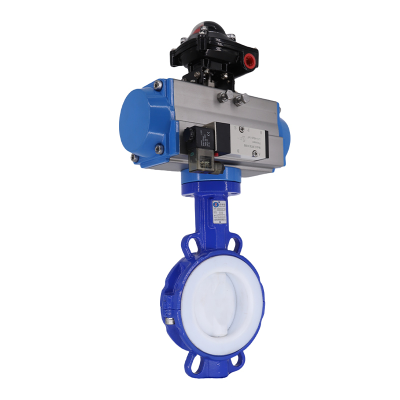 全襯對夾式氣動蝶閥