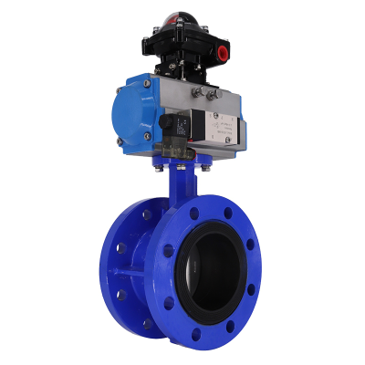 法蘭式氣動蝶閥