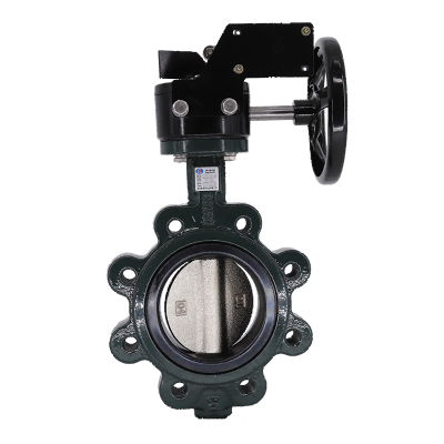 有靠背單夾式發(fā)訊蝸輪蝶閥