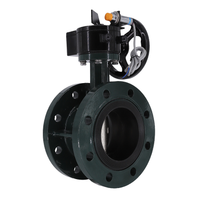 法蘭式發(fā)訊蝸輪蝶閥