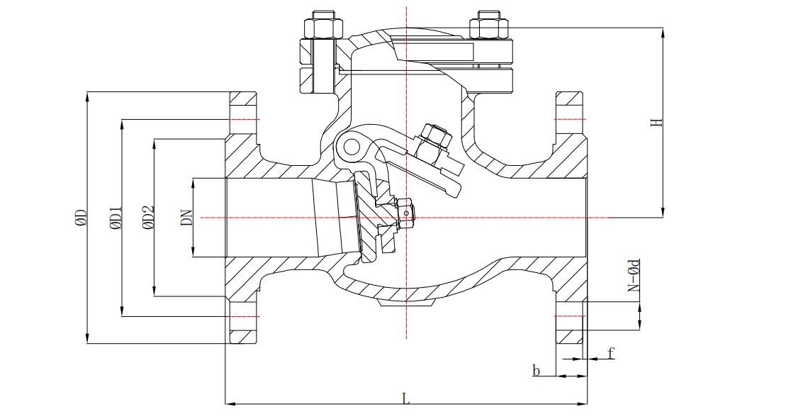 旋啟式止回閥 旋啟式止回閥